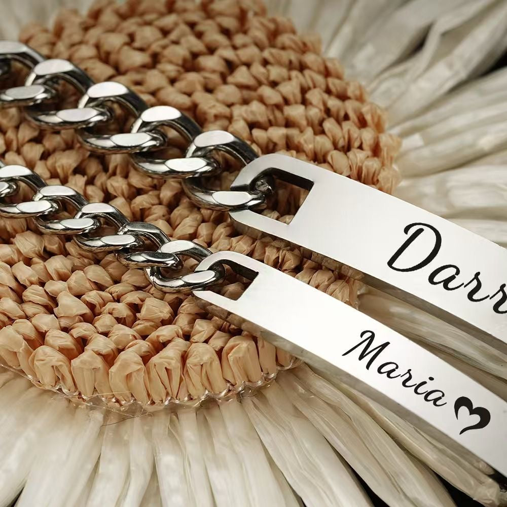 Engraved Men's ID Bracelet